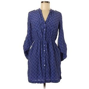 100% Silk Button Romper Dress MD Sunshine & Shadow